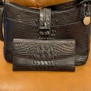 Beautiful Black Brahmin wallet